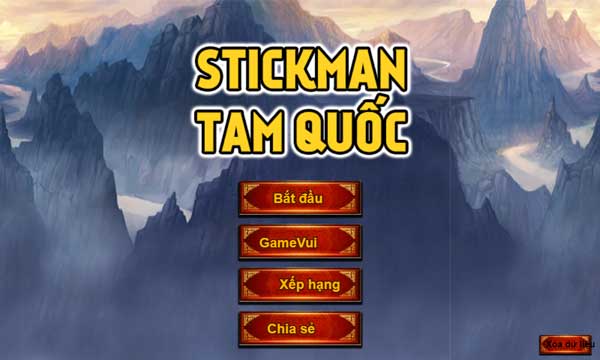 Chơi game Stickman Tam Quốc - GameVui