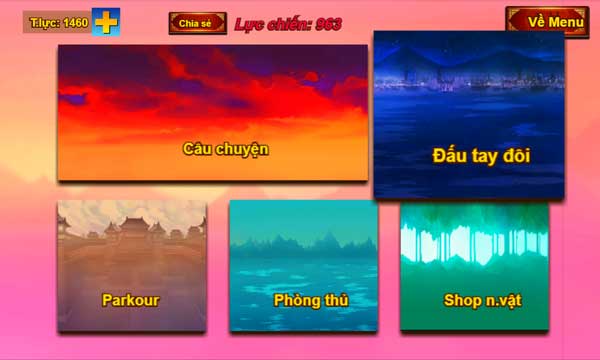 Phiên bản Stickman Tam Quốc đã được bổ sung thêm một số chế độ chơi hấp dẫn khác