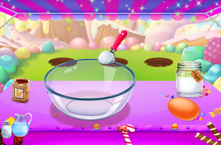 Làm từng bước để có một chiếc bánh kem thơm ngon.