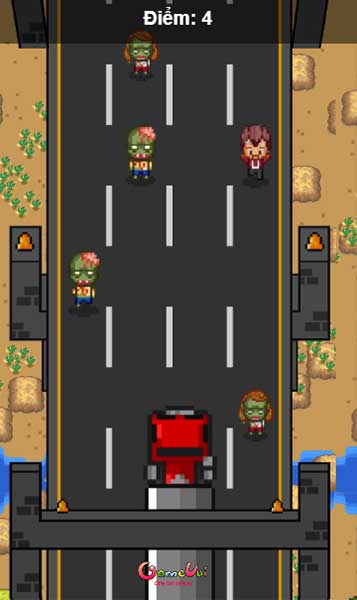 Hãy lái xe đâm Zombie