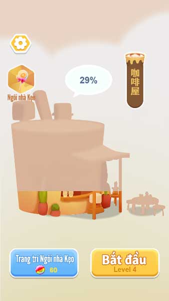 Chơi game Xếp hình kẹo - GameVui