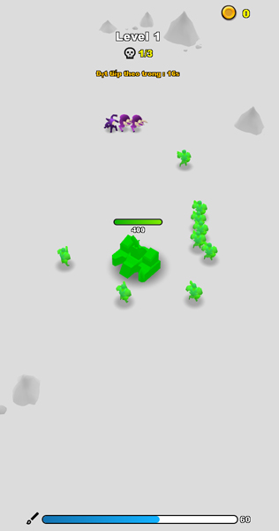 Điều động quân đội của bạn để đánh bại kẻ thù.