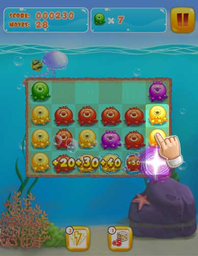 Đạt nhiều Combo liên tiếp để nâng cao số điểm nhận được