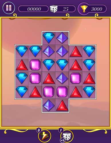 Lối chơi Match 3 xếp hình vô cùng quen thuộc