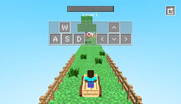 Chơi game Noob đua xe đẩy - GameVui