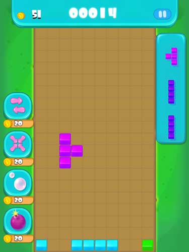 Đổi hướng để các khối gạch khớp với nhau