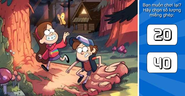 Ghép tranh Gravity Falls