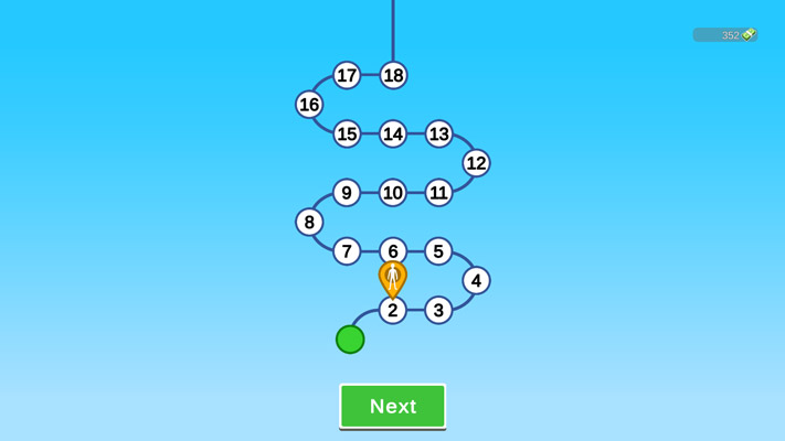 Game có nhiều màn chơi thú vị khác nhau.