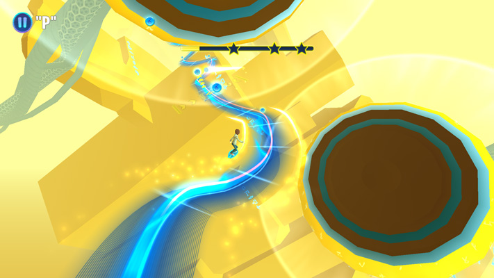 Bạn sẽ vừa trượt ván vừa được thưởng thức các giai điệu rất hay.