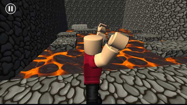 Điều khiển nhân vật Minecraft di chuyển khéo léo