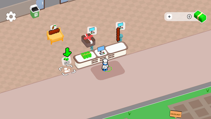 Bán các mặt hàng như hạt cacao, bánh ngọt, ... để kiếm lợi nhuận bạn nhé!