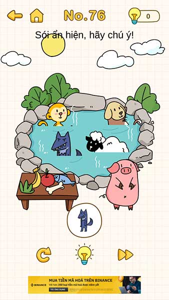 Đáp án Brain Out Tìm đi nào