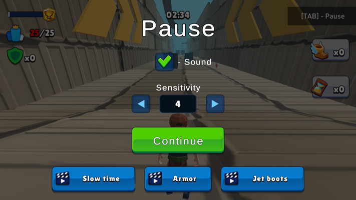 Bạn có thể chỉnh tốc độ chuột và nhận các phần thưởng.