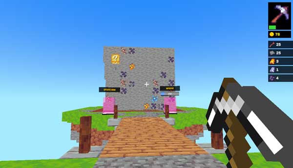 Chơi game Nubik khai thác - GameVui