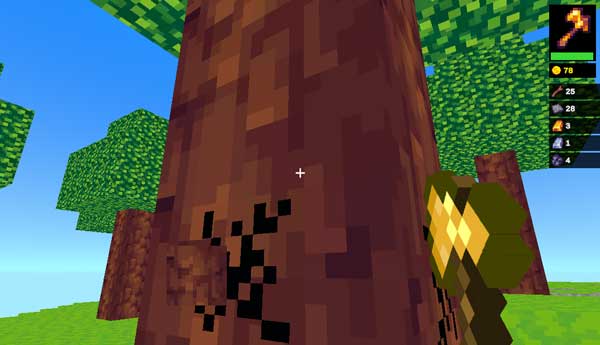 Chặt cây lấy gỗ thì sẽ phải dùng rìu