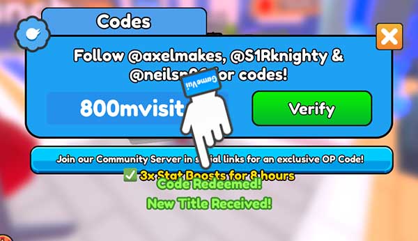 Phần thưởng đổi code