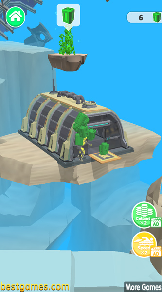 Xây dựng các nhà máy dưới nước.