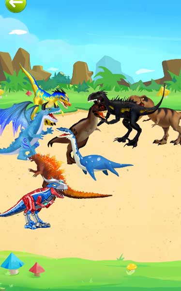 Các mẫu khủng long đã mở khóa sẽ xuất hiện trong phần Công viên