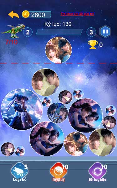 Hoặc 2048 hình các nhân vật tu tiên, kiếm hiệp