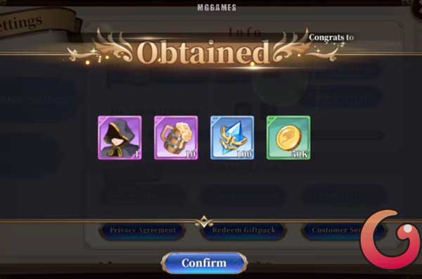 Phần thưởng đổi coded