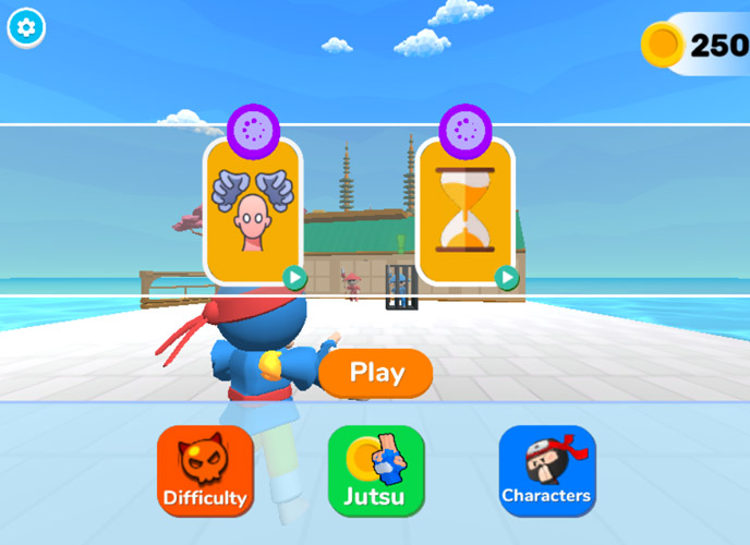 Chơi game Cao thủ nhẫn thuật - GameVui.vn