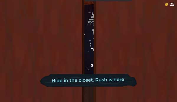 Khi quái vật đi qua các bạn hãy ra ngoài nhé