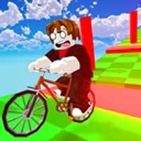 Obby đua xe đạp