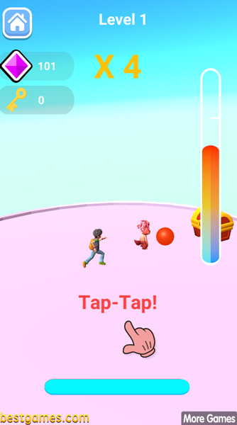 Nhấn thật nhanh để mở khóa rương báu vật.