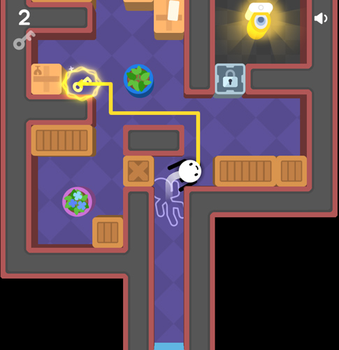 Nhiệm vụ của bạn là tìm chìa khóa mỗi màn chơi để mở khóa căn phòng.