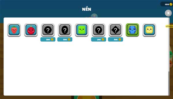 Rất nhiều mẫu Skin để người chơi lựa chọn