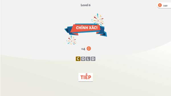 Hoàn thành level cấp độ