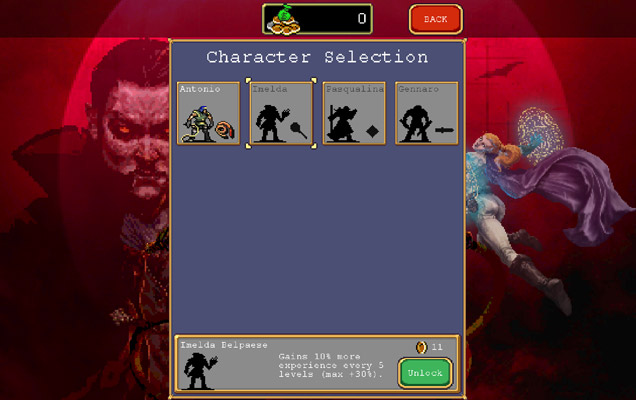 Game có nhiều nhân vật với khả năng khác nhau.