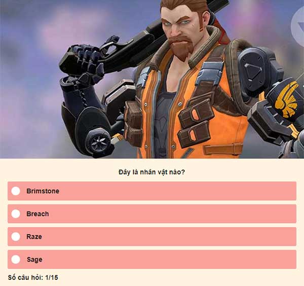 Chọn đáp án đúng