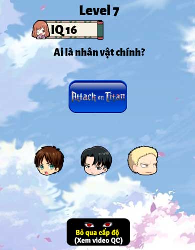 Chơi game Kết nối Anime - GameVui