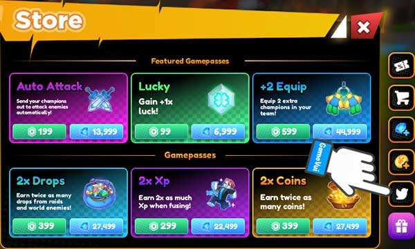 Nhấn biểu tượng Twitter