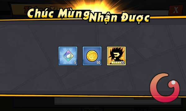 Chúc mừng nhận được