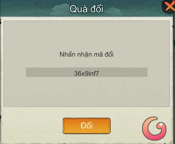 Nhập code