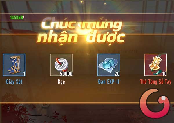 Phần thưởng đổi code