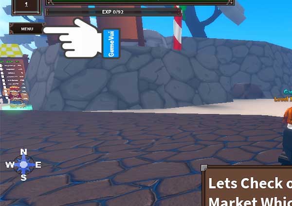 Nhấn vào mục Menu