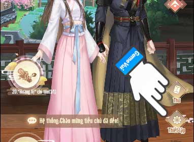 Chạm mục Thiết Lập