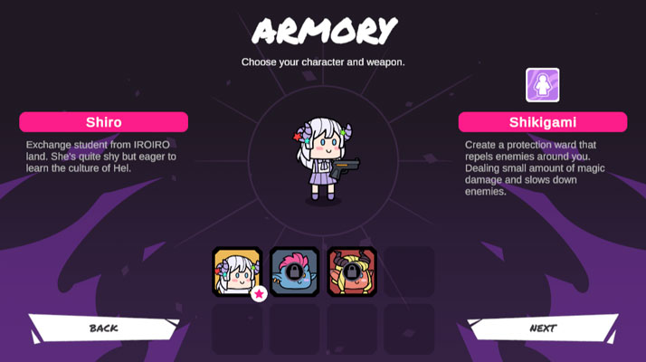 Mỗi nhân vật có một sức mạnh khác nhau.