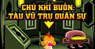 Chú khỉ buồn: Tàu vũ trụ quân sự