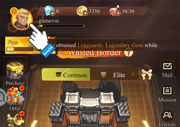 Chạm vào ảnh đại diện