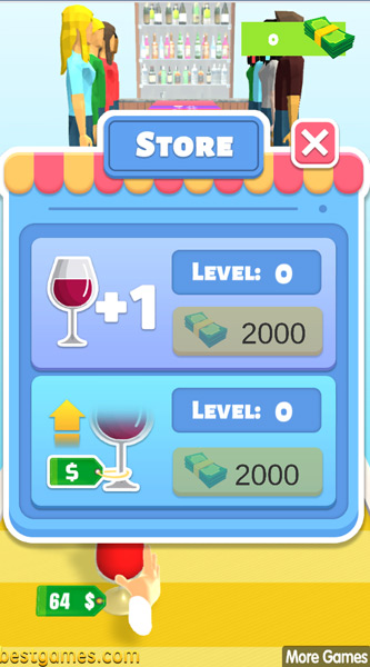 Dùng tiền kiếm được để mua các nâng cấp.