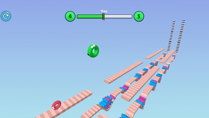 Hãy lựa chọn các đường đi ngắn nhất để tạo lợi thế trước đối thủ bạn nhé.