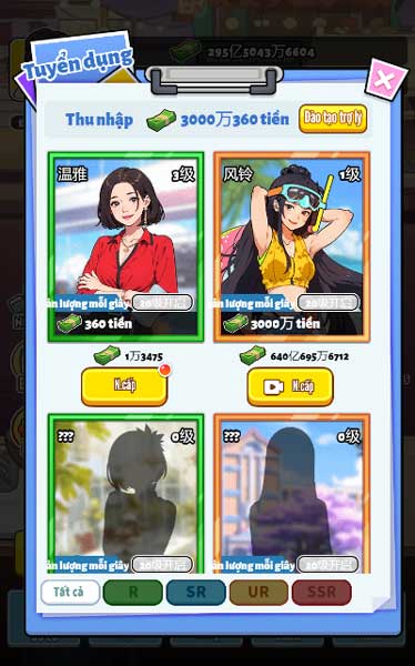 Nâng cấp và sở hữu nhiều trợ lý cao cấp