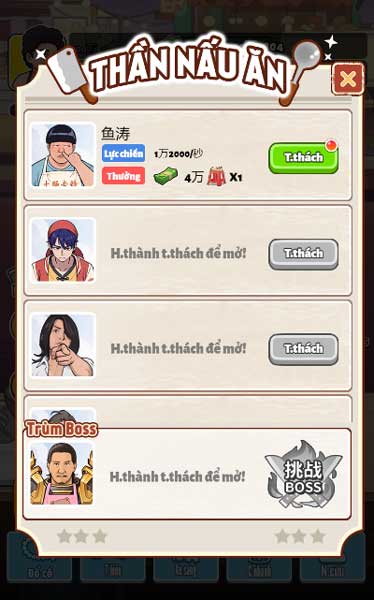 Thi tài đầu bếp ẩm thực với nhiều đối thủ