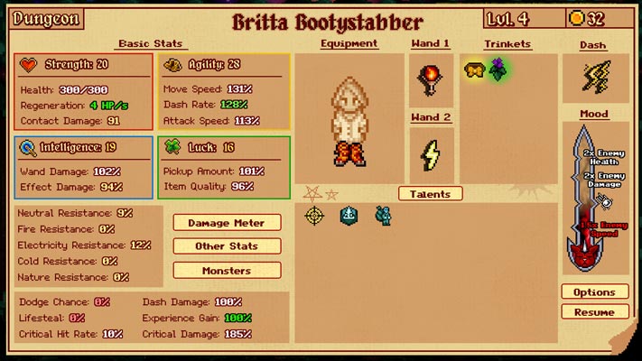 Hãy tự tạo cho mình một lối chơi với sức mạnh độc đáo bạn nhé!