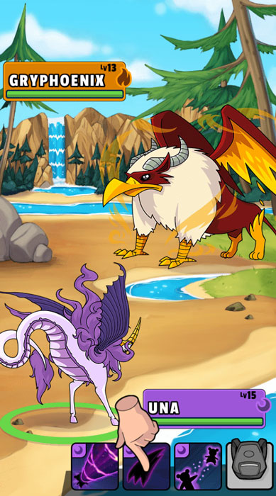 Sử dụng linh hoạt các kỹ năng để đánh bại kẻ thù.