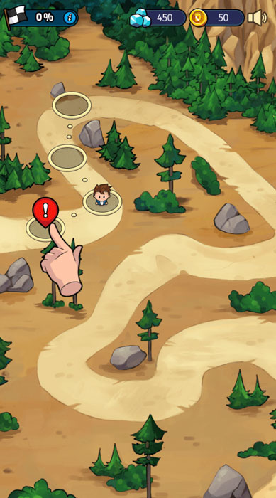 Game có nhiều màn chơi với vô vàn thử thách thú vị.